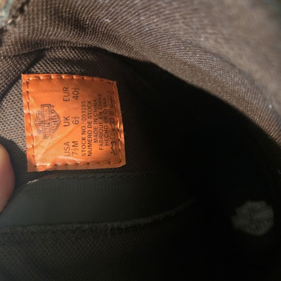 Brand new, never worn Harley Davidson boots - Picture 12 of 12